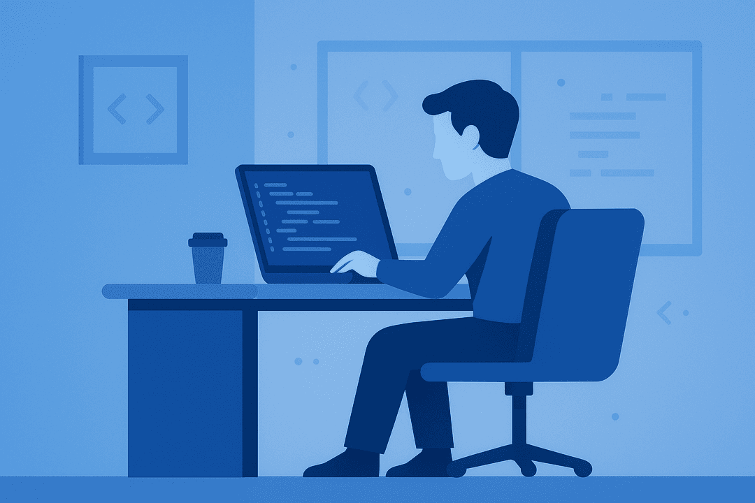 Developer at work